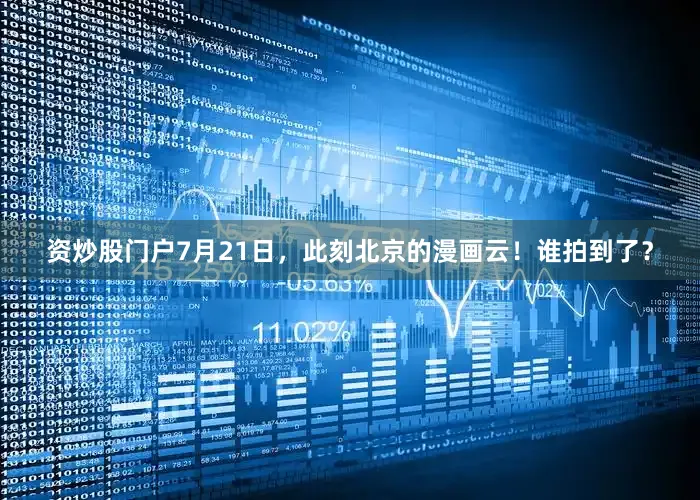 资炒股门户7月21日，此刻北京的漫画云！谁拍到了？
