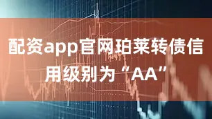 配资app官网珀莱转债信用级别为“AA”